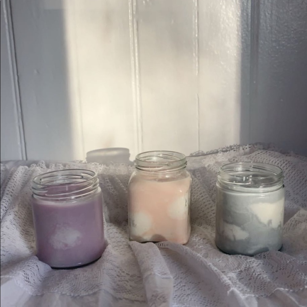‼️SOLD‼️ ☁️Cloud candles☁️